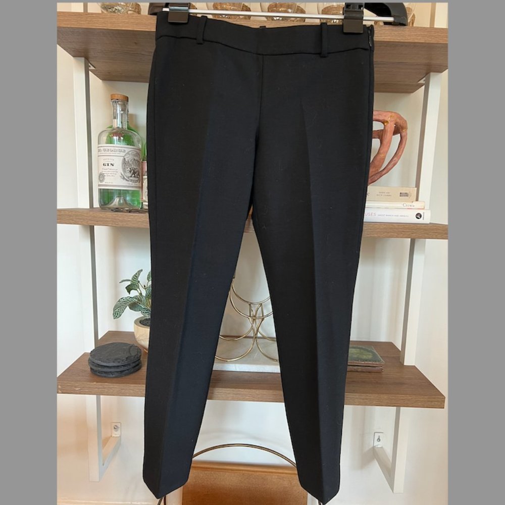 J. Crew 'Minnie' Wool Blend Stretch Pant